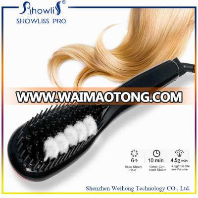 100-240V Temprature Controled Hottest Ceramic Electric Hair Straightener Comb