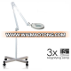 5x 3x Dermalogica electronic magnifier led magnifying lamp stand wholesale