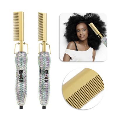 hot comb ionic air volumizer 2-in-1 negative ion straightener round one step japanese dryer brush hair styler up to 480 degrees